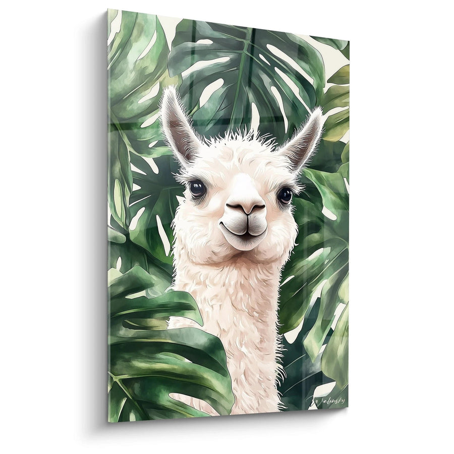 Alpaca schilderij nr. 1 - Diereneditie