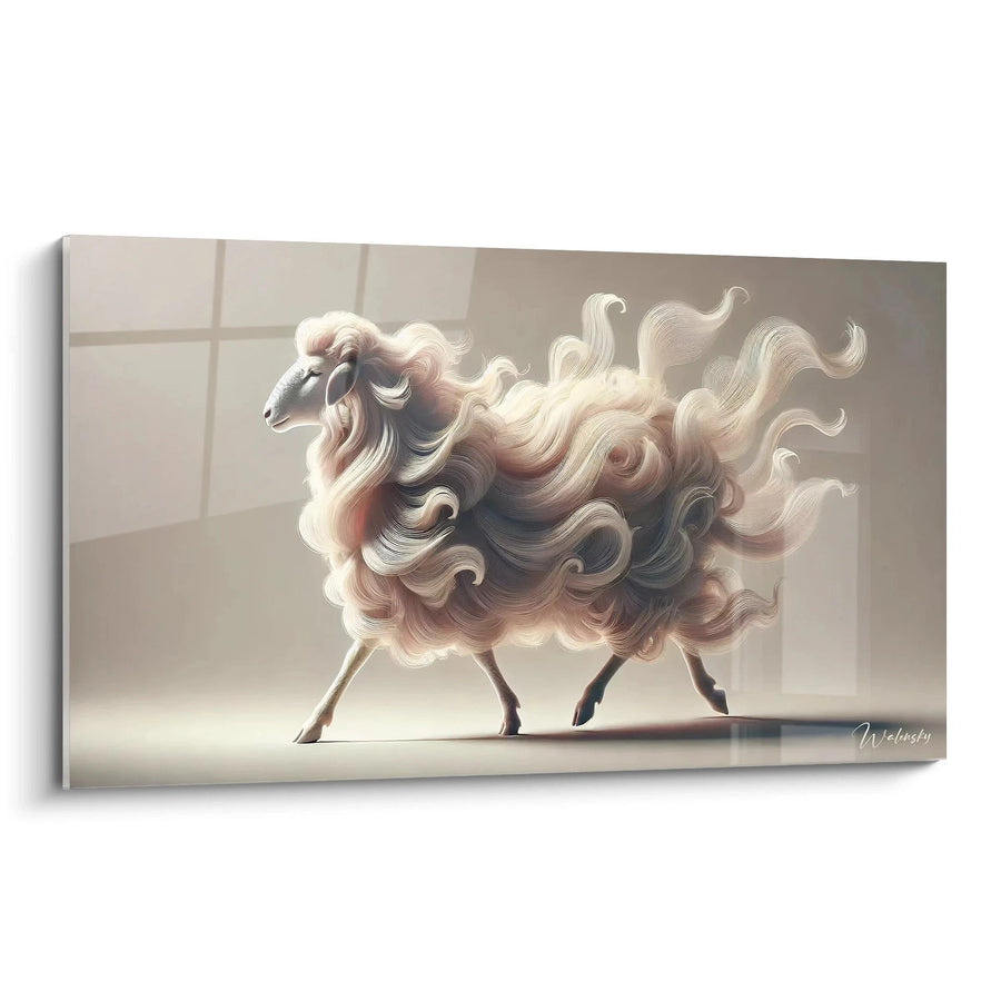 Floating Soul Canvas - Sheep Animals Edition