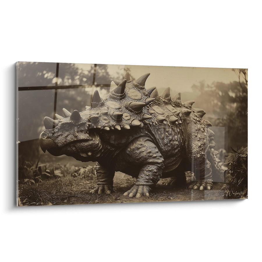 Scutosaurus-Prähistorietafel - Gepanzerte Kraft - Scutosaurus-Edition