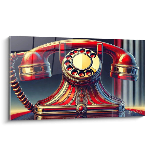 Tableau Appel Vintage - Édition Rétro