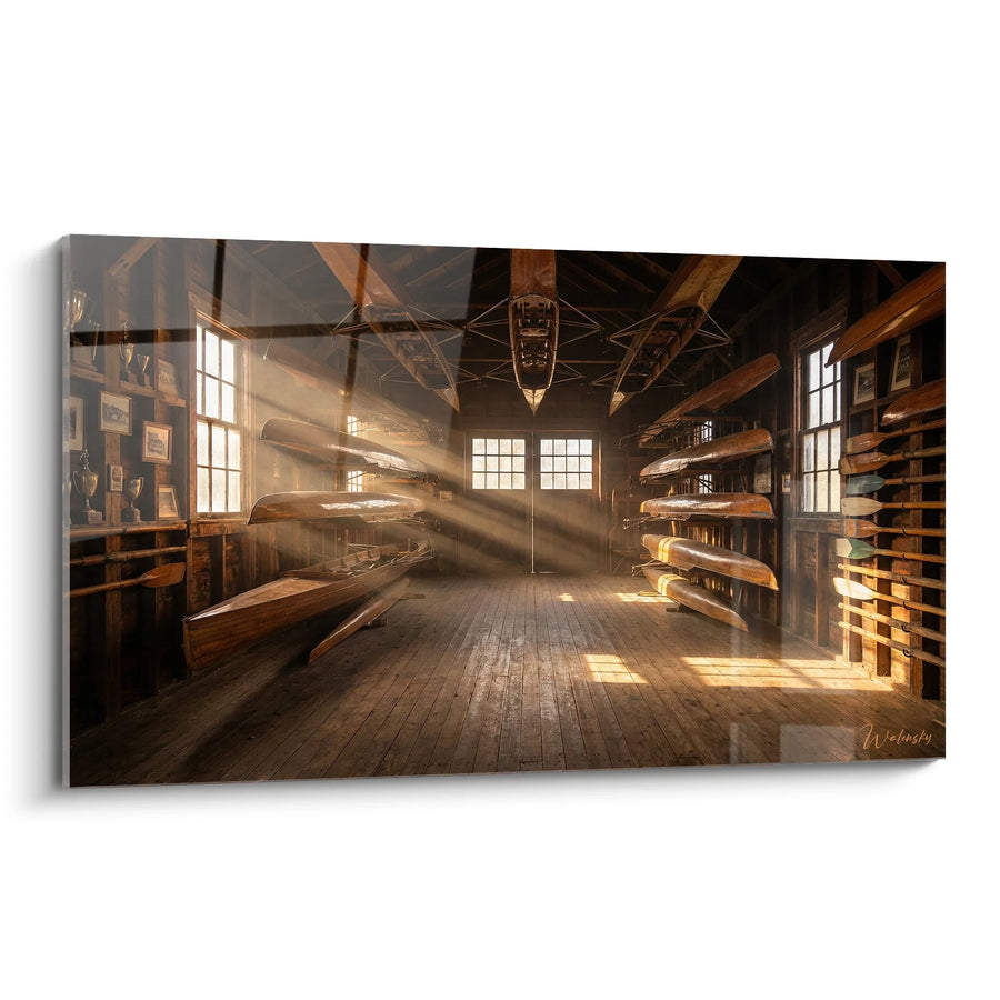 Tableau Atelier Nautique - Hangar aux Avirons Anciens - Edition aviron