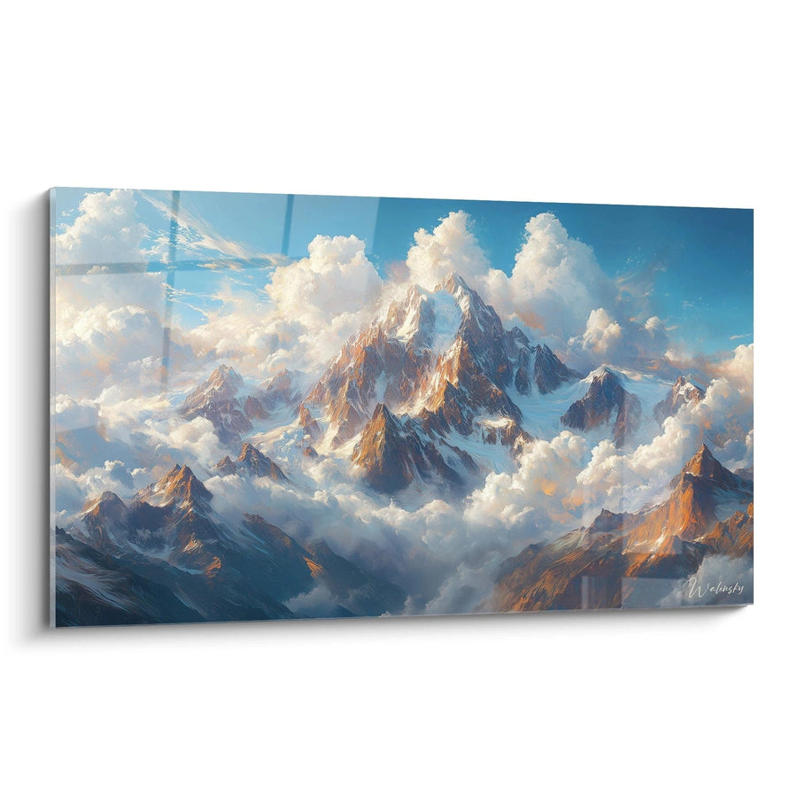 Tableau Aube Himalayenne - edition montagne