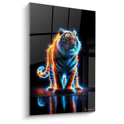 Tierbild Mystische Aura des Tierkönigs - Tierausgabe