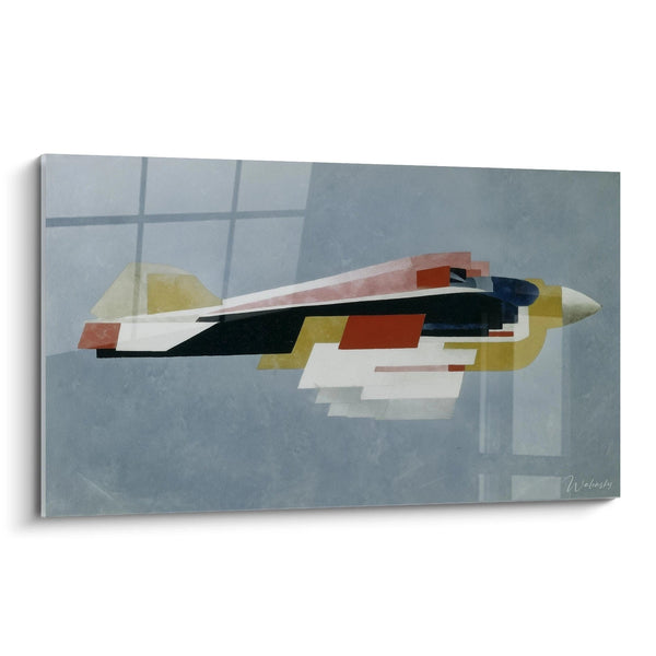 Cuadro Avión Velocidad Mecánica - edición Constructivismo