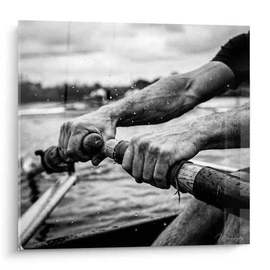 Tableau Mains Rameur - Force et Détermination - Edition aviron