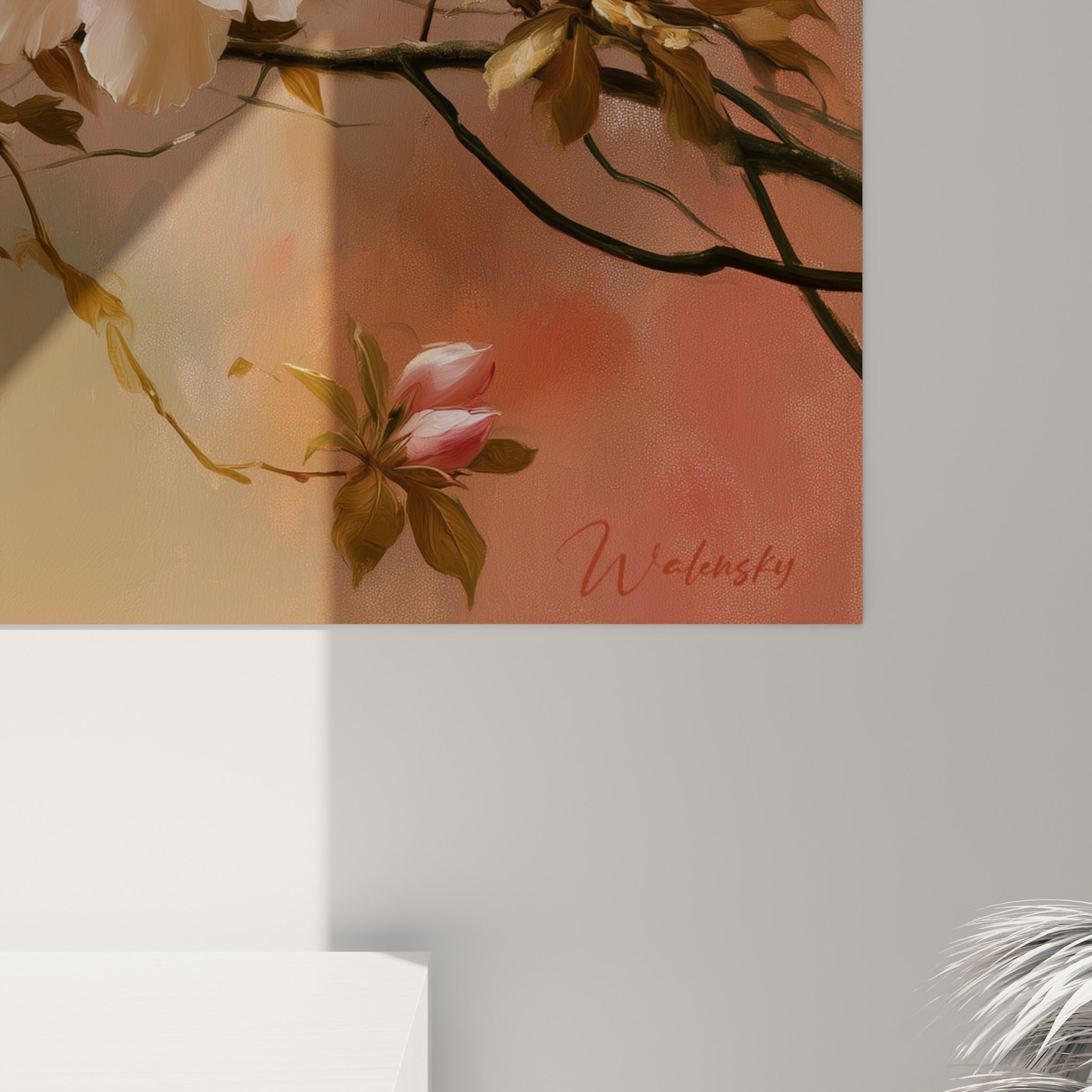 Détail des pétales d'azalée rose poudré et fuchsia révélant la texture picturale fondue