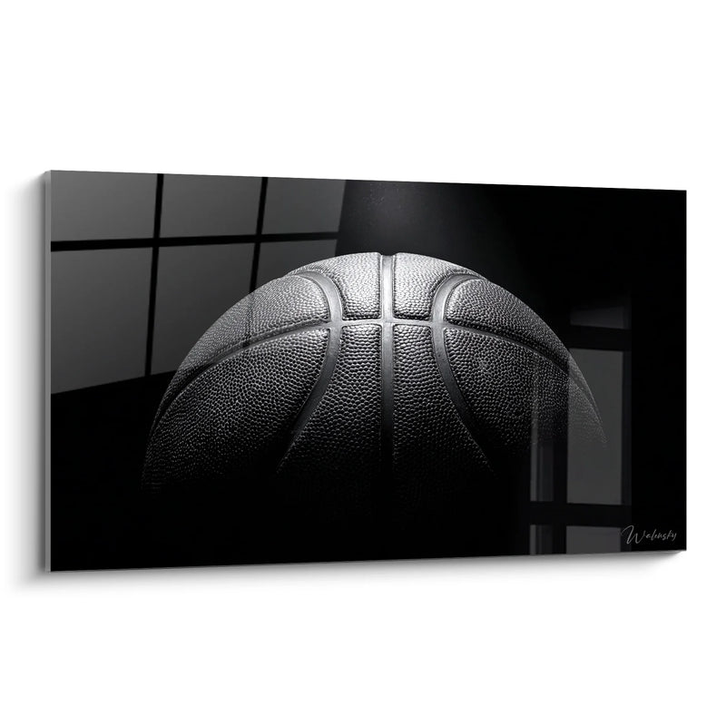 Basketball Wall Art - Black and White Artistic - Basketball Edition