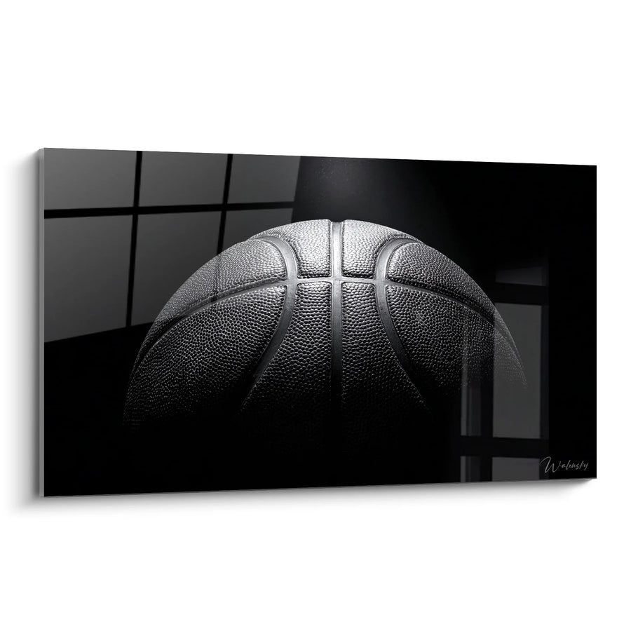 Tableau Ballon de Basket - Noir et Blanc Artistique - Edition Basket Ball