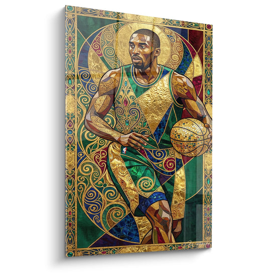 Tableau Joueur Basketball Style Byzantin - Saint du Basket - Edition Basket Ball