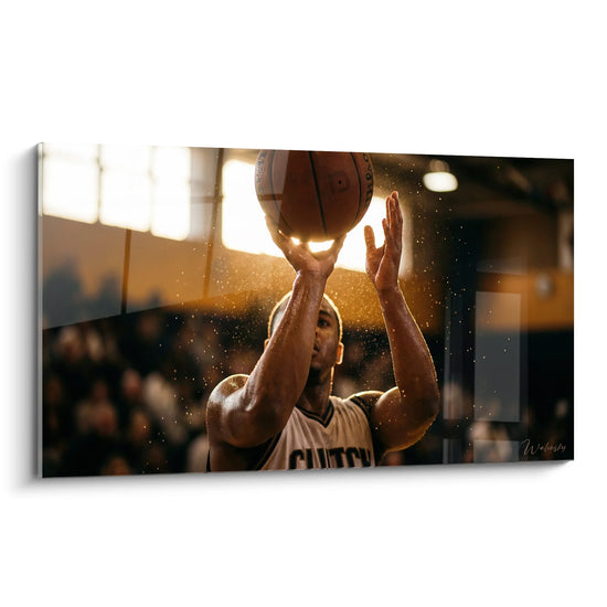 Tableau Joueur Basketball Tir en Suspension - Moment de Gloire - Edition Basket Ball