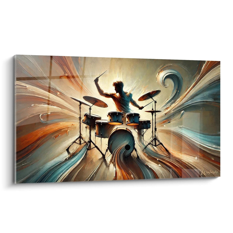 Cuadro Batería N°1 - Edición Música Abstracta