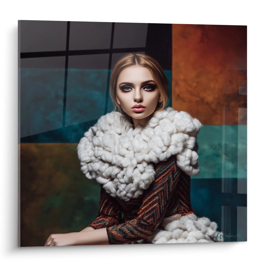 Tableau Beauté - Col Oversized - édition haute couture
