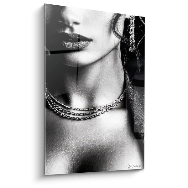 Tableau Beauté Féminine - Sophistication Parisienne - édition accessoires de mode