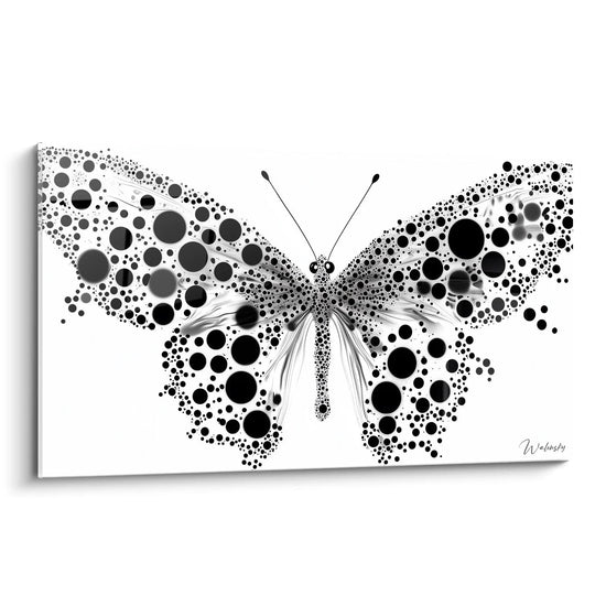 Cuadro Belleza Frágil Eterna - Edición Animales Blanco y Negro