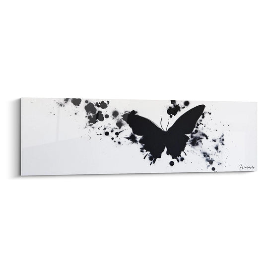 Cuadro Belleza Efímera Medianoche - edición mariposa