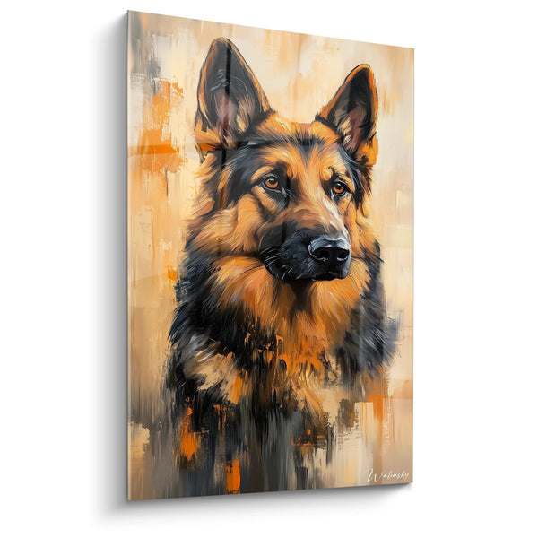 Cuadro Pastor Alemán N°1 - Edición Animales