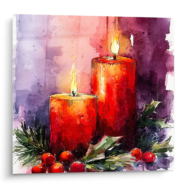 Cuadro Velas Ritual de Diciembre - edición Navidad
