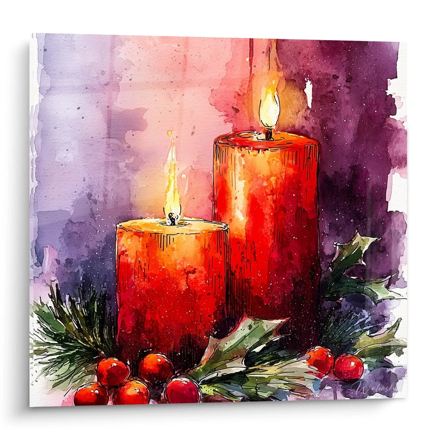 Tableau Bougies Rituel de Décembre - édition Noël