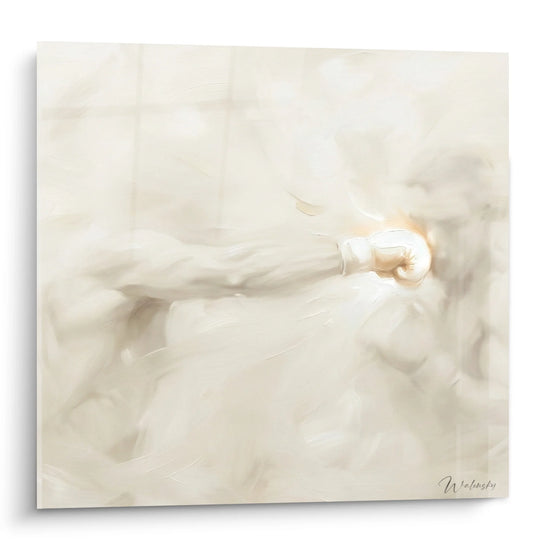 Boxer in Fluid Motion Wall Art - Athletic Grace - Boxing Edition