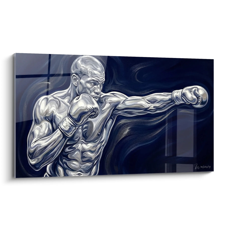 Tableau Boxeur Professionnel - Champion de l'Ombre - Edition Boxe