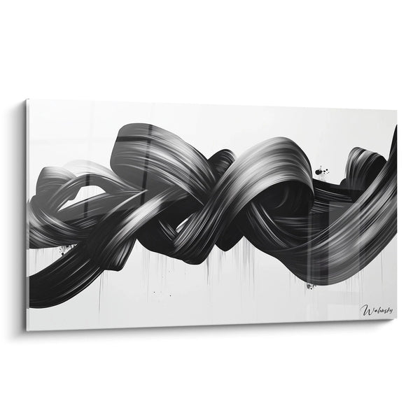 Cuadro Bruma Entrelazada -Edición Blanco y Negro