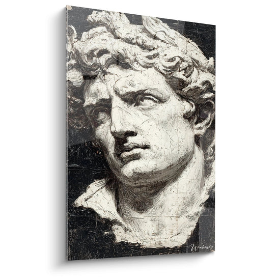 Tableau Buste Marbre Éternel - édition Alexandre le Grand