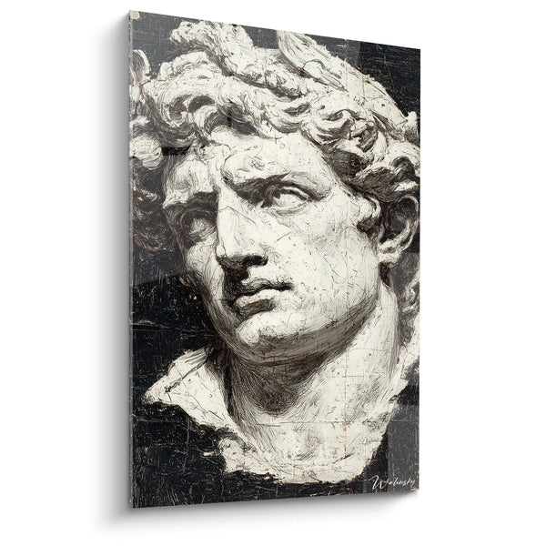 Gemälde Büste Marmor Ewig - Ausgabe Alexander der Große