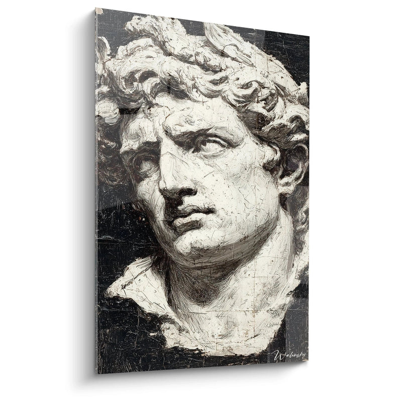 Tableau Buste Marbre Éternel - édition Alexandre le Grand