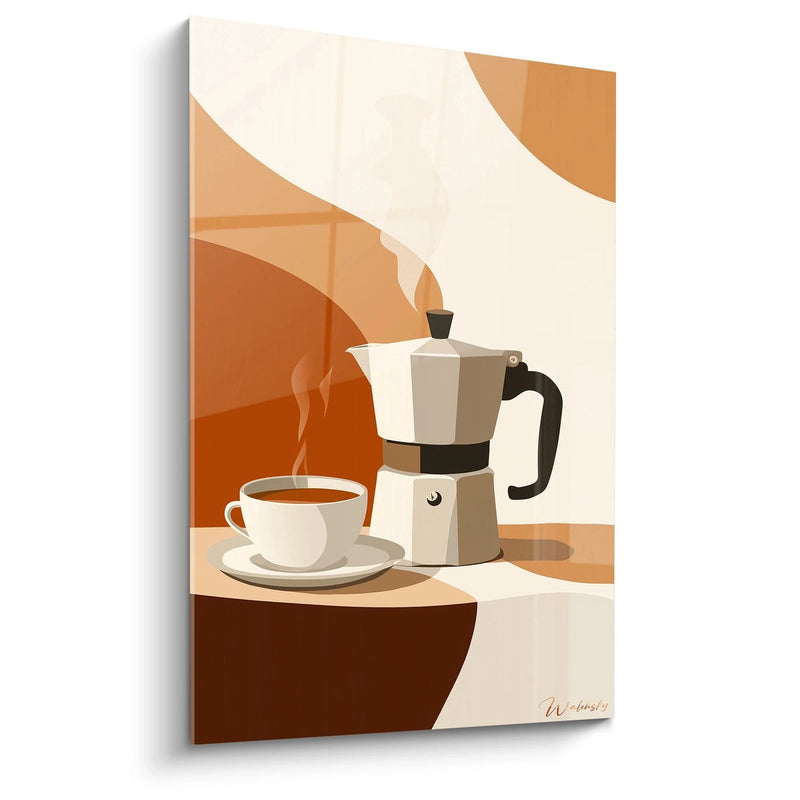 Coffee Painting N°5 - Kitchen Edition