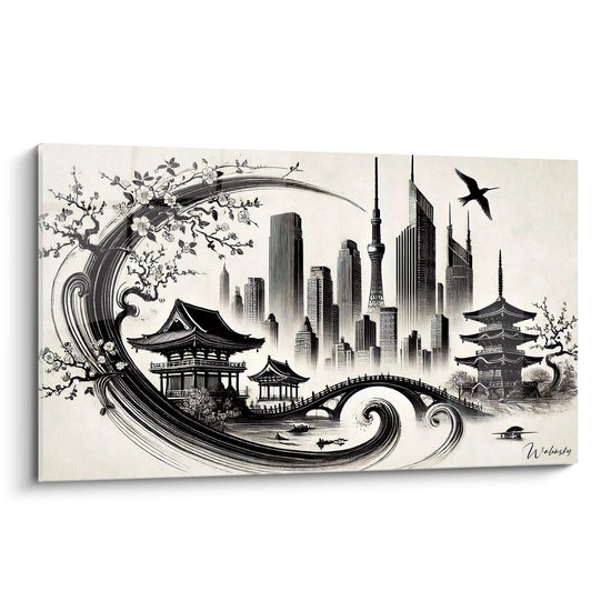 Japanese Calligraphy Painting No. 1 - Japan Around the World Edition
