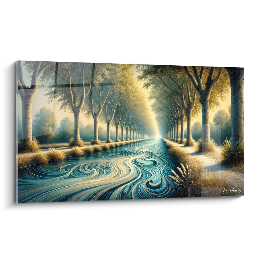 Cuadro Canal Du Midi N°1 - Edición Francia Alrededor del Mundo