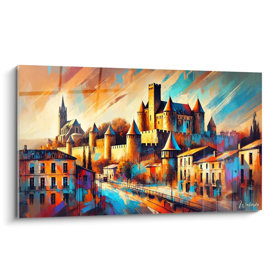 Cuadro Carcassonne N°1 - Edición Francia Alrededor del Mundo