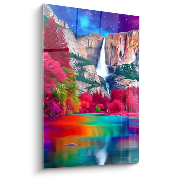 Tableau cascade mystique - Aurora Fantastique - édition cascade
