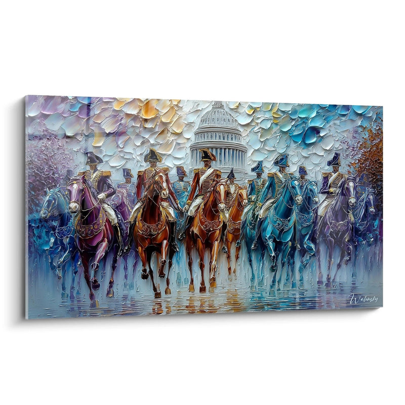 Cavalry Imperial Gallop Painting - Napoleon Edition