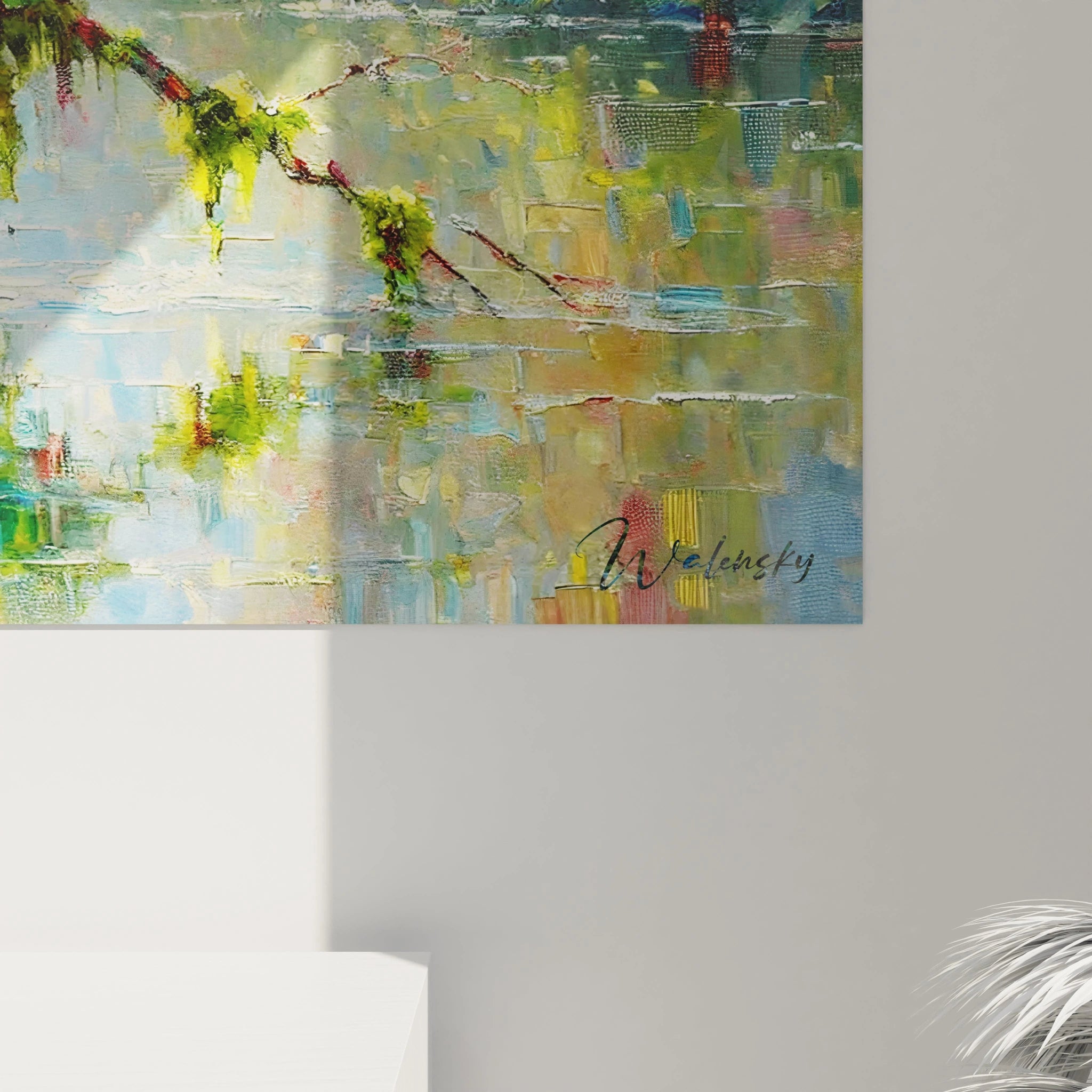 Tableau Chant du Matin - Edition Oiseaux Animaux - Walensky