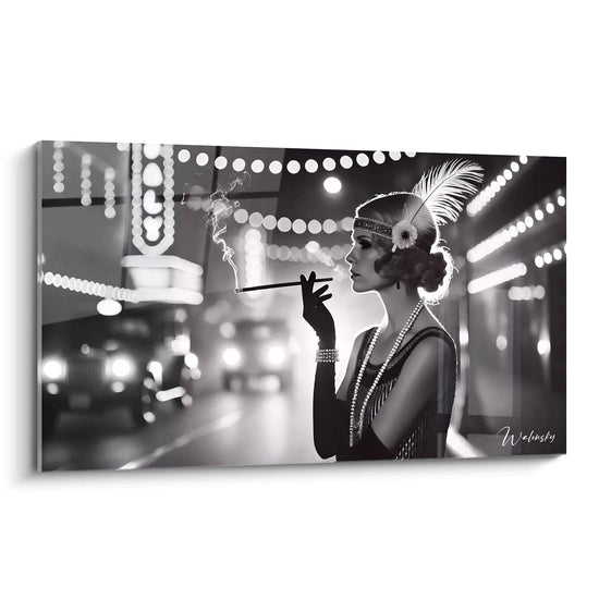 Cuadro Encanto Vintage - Edición Blanco y Negro