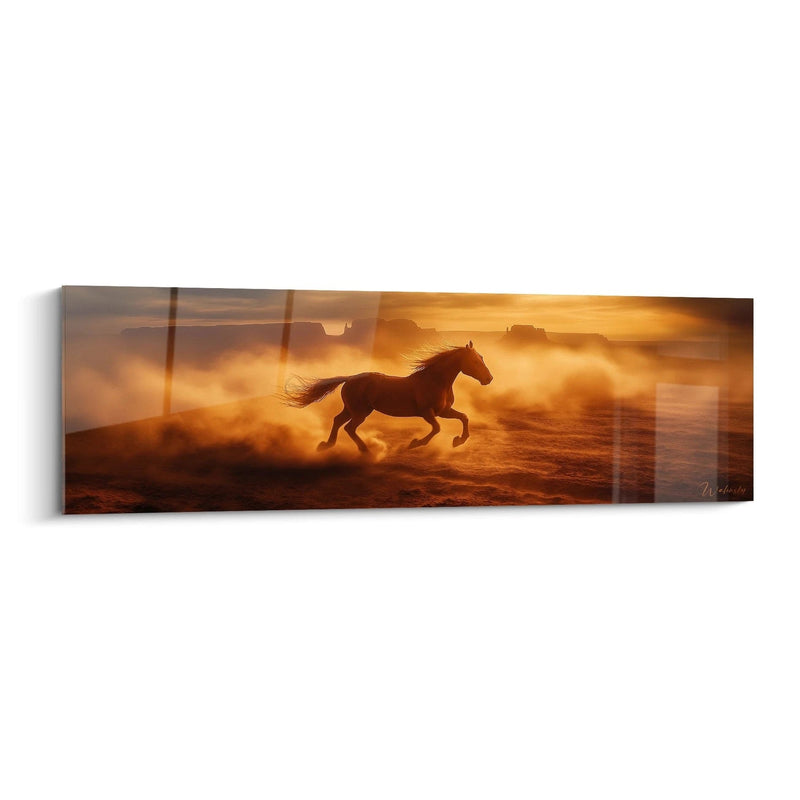 Tableau Cheval messager du soir - édition cheval