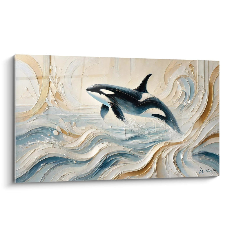 Marine Choreography Painting - Killer Whale Animals Edition