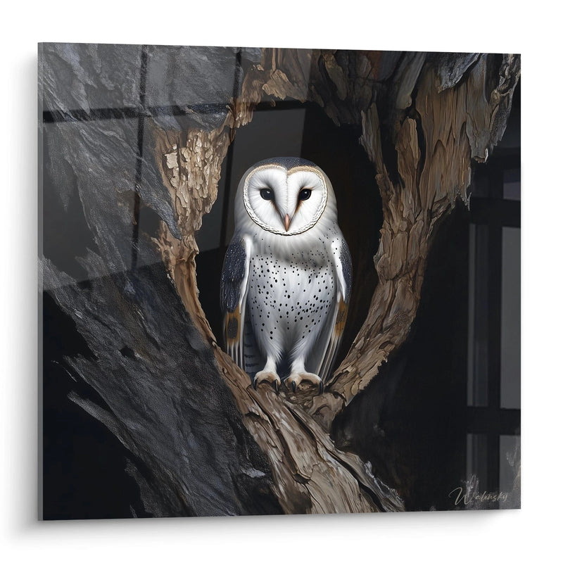 Eule-Tableau Nächtliche Seele - Eulen-Edition