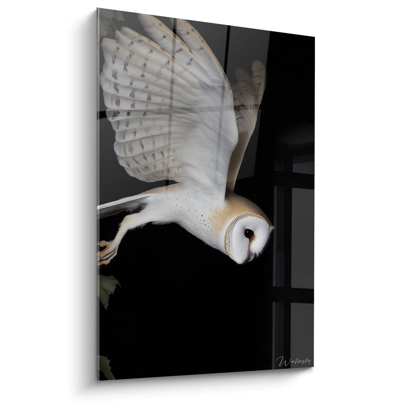 Eulenbild Wächterin der Schatten - Eulen-Edition