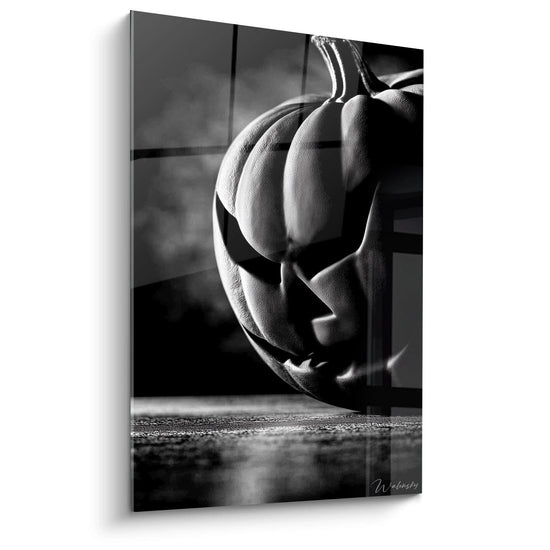 Cuadro Calabaza Malévola Antigua - edición Halloween