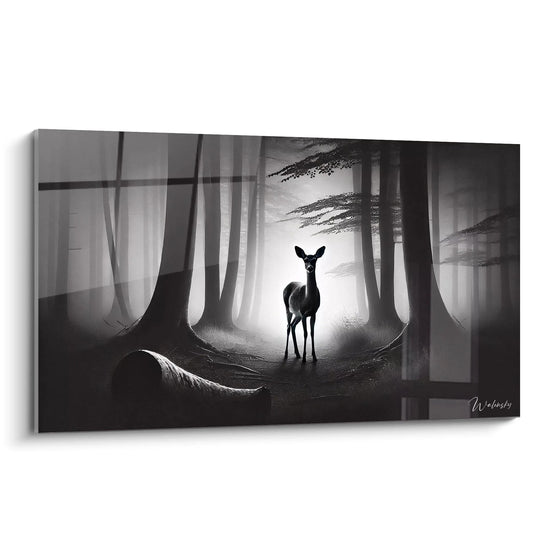 Cuadro Corazón de Bosque - Edición Ciervo Animales