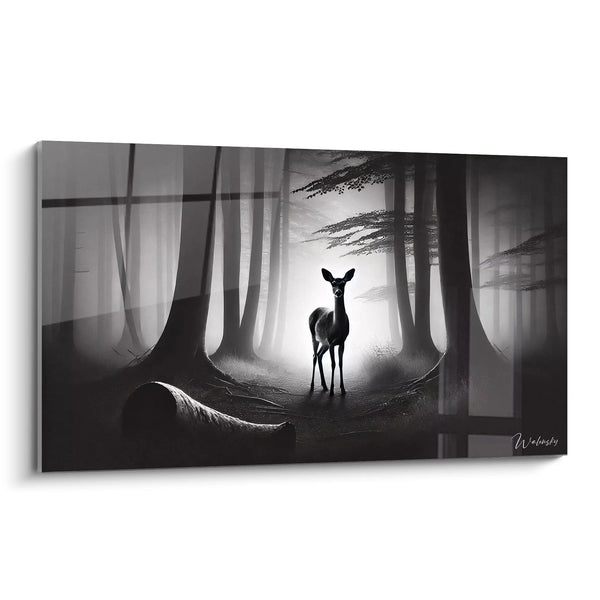 Cuadro Corazón de Bosque - Edición Ciervo Animales