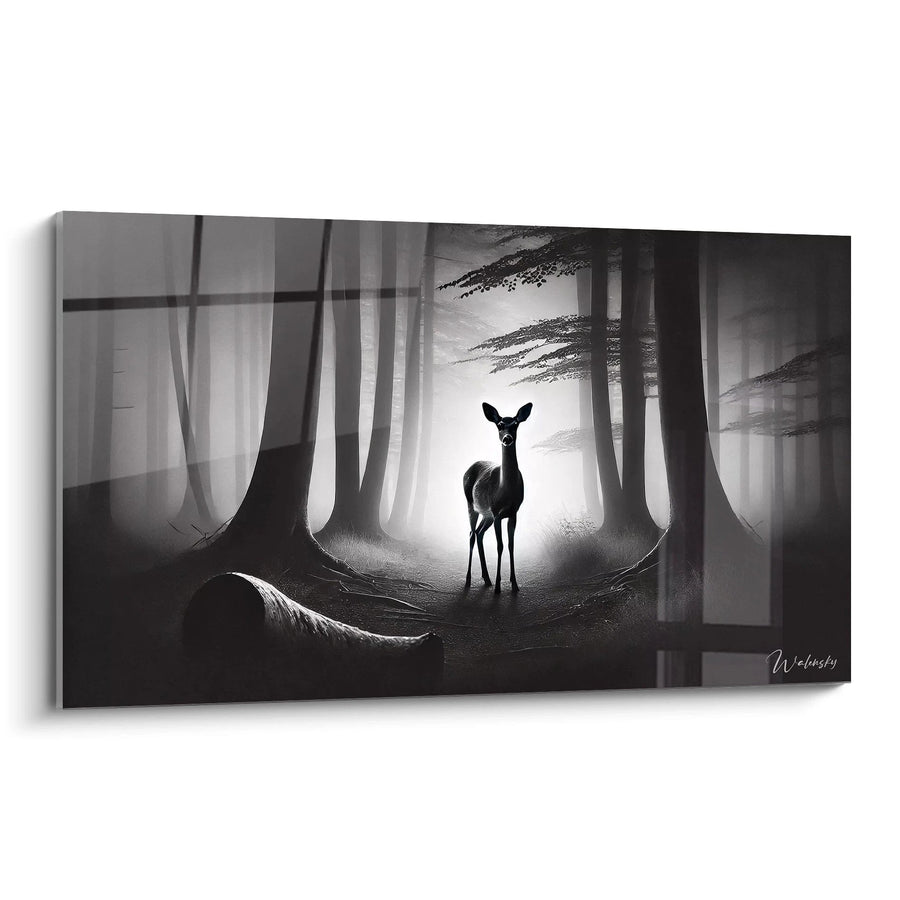 Cuadro Corazón de Bosque - Edición Ciervo Animales