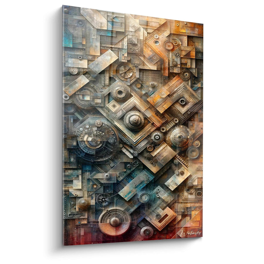Cuadro Complejidad Mecánica Intemporal - Edición Geométrica Abstracta