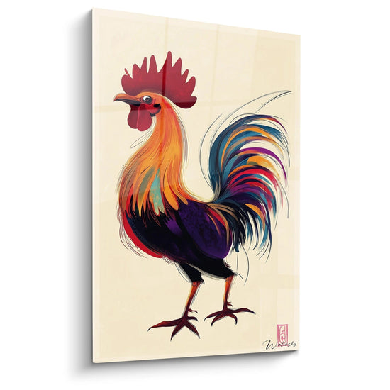 Tableau coq N°6 - Edition Animaux