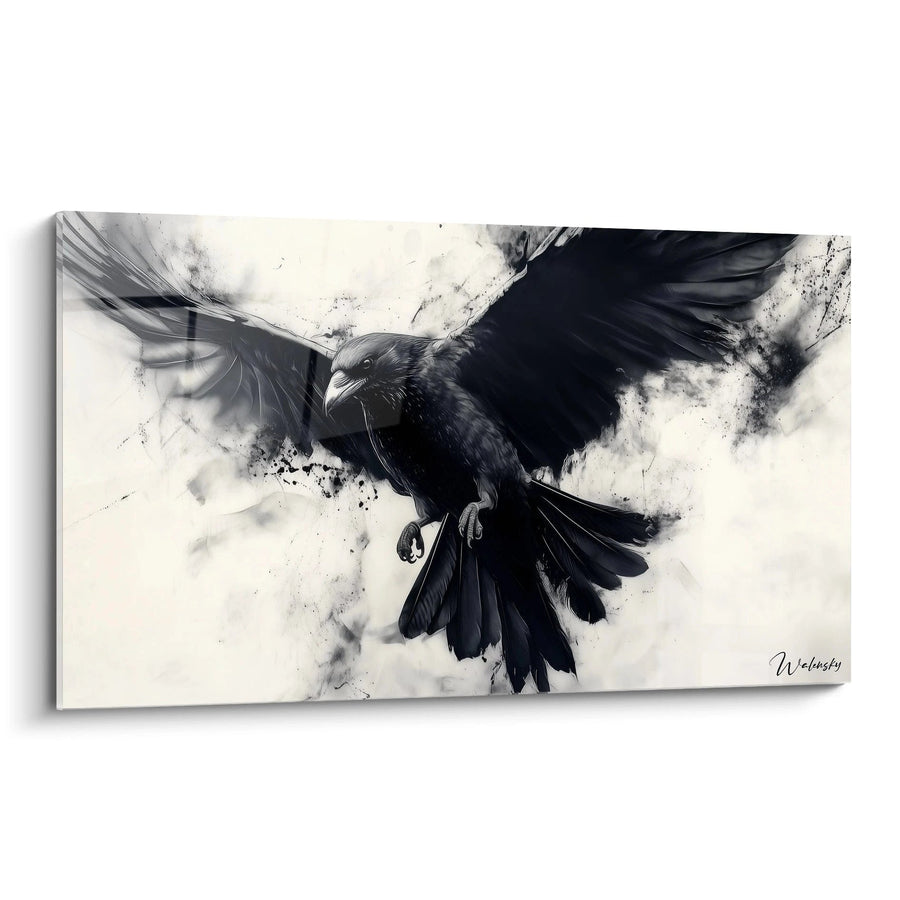 Raven Wall Art N°1 - Animals Edition