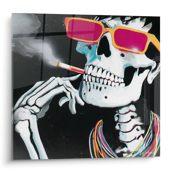 Skull Last Drag Painting - Vanity Edition