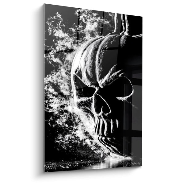 Cuadro calavera Vapores del Más Allá - edición Halloween