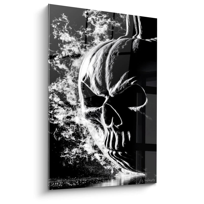 Tableau crâne Vapeurs de l'Au-delà - édition halloween